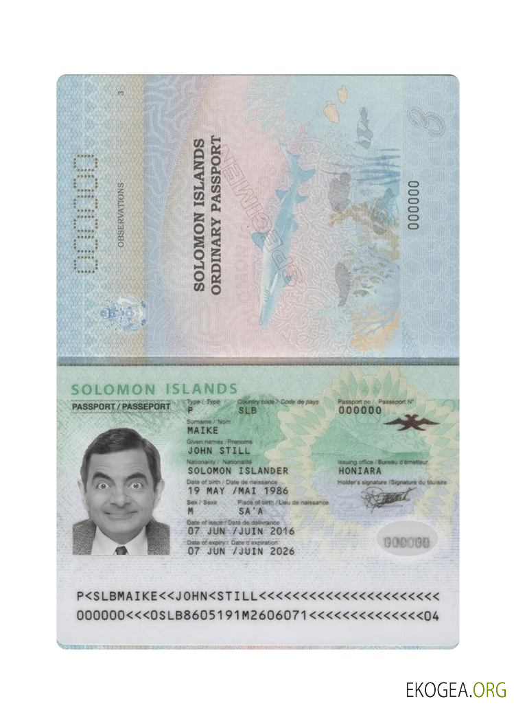 Passeport des Îles Salomon